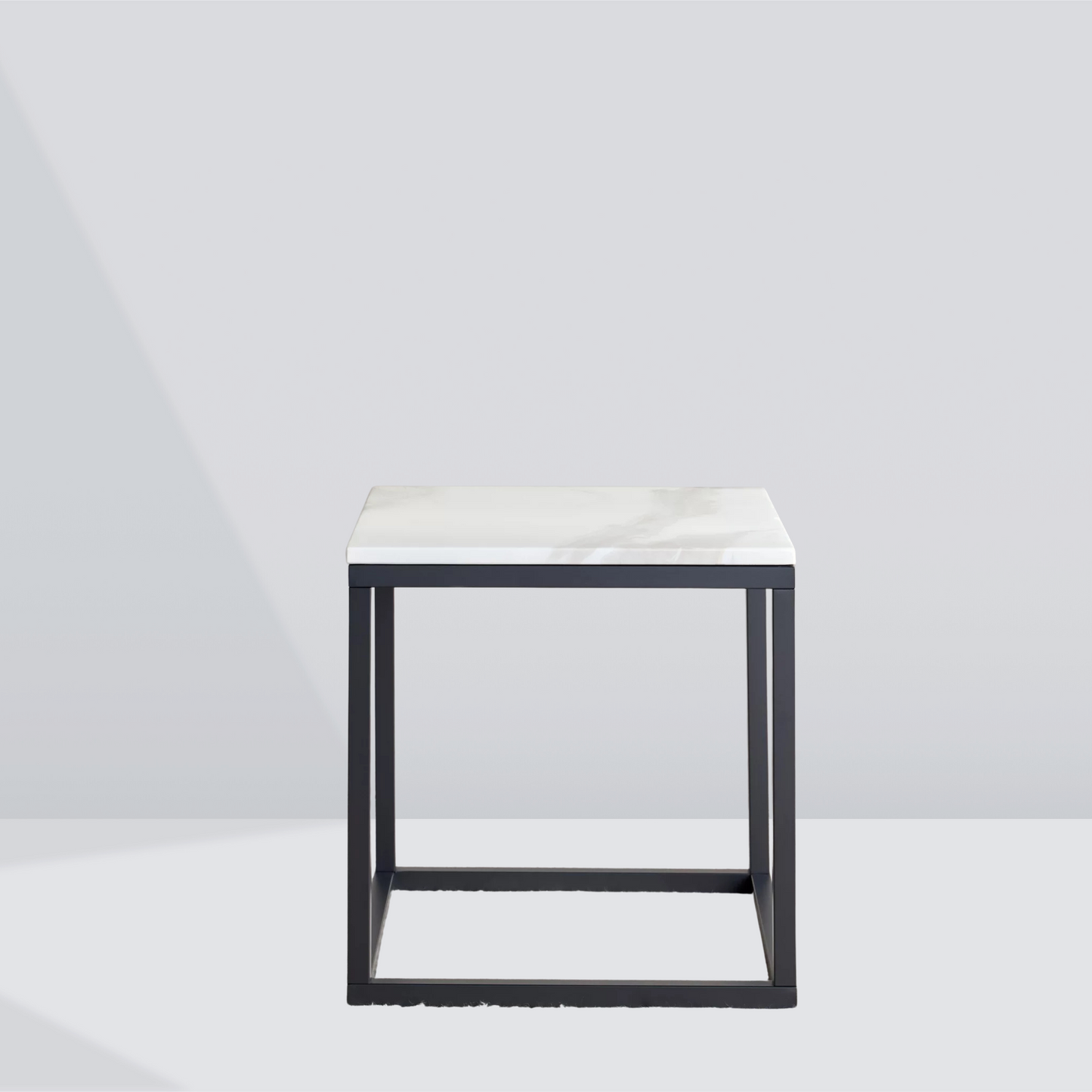 Nordvail Square Marble Side Table