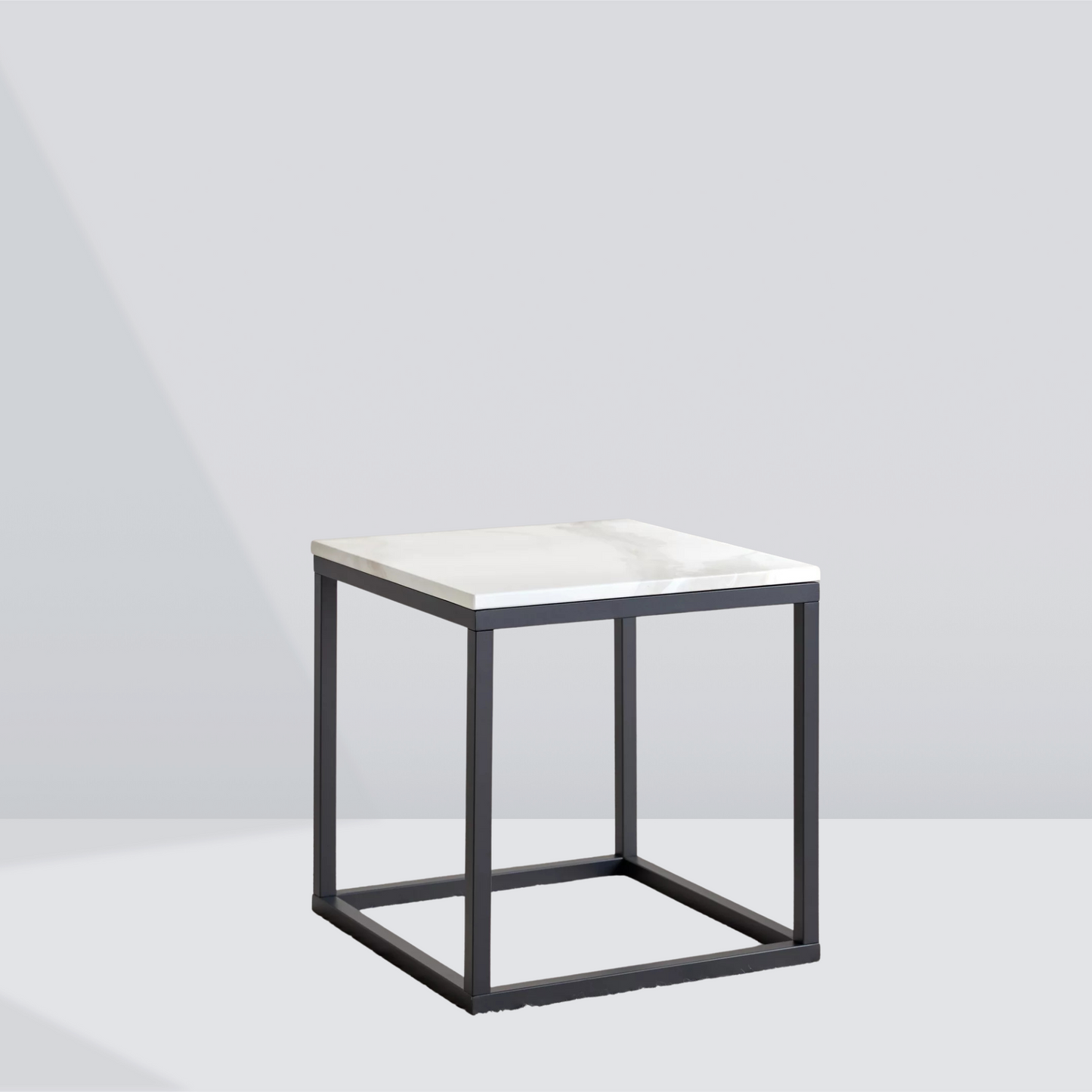 Nordvail Square Marble Side Table