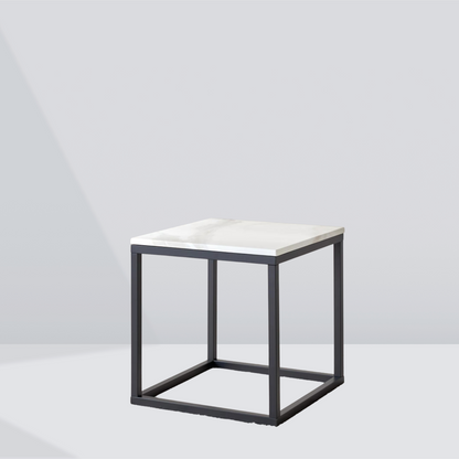 Nordvail Square Marble Side Table