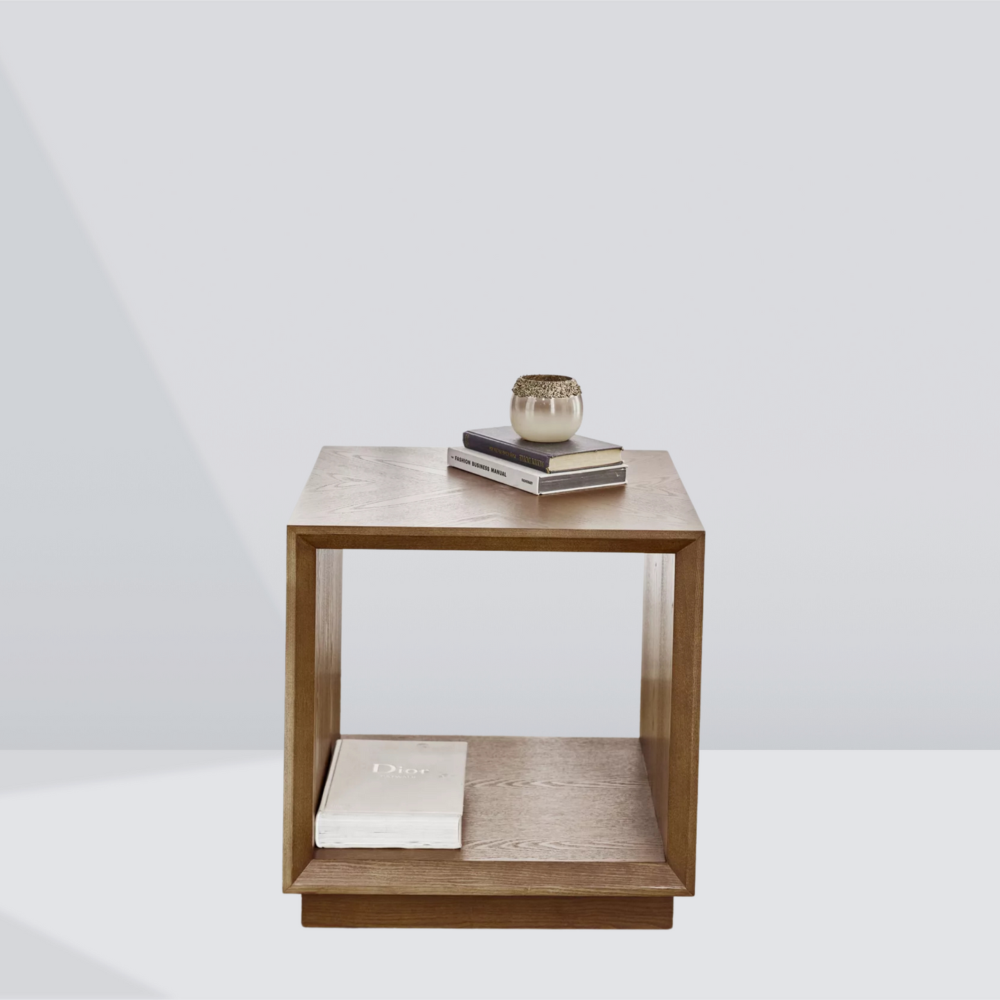 Cavari Solid Cube Side Table