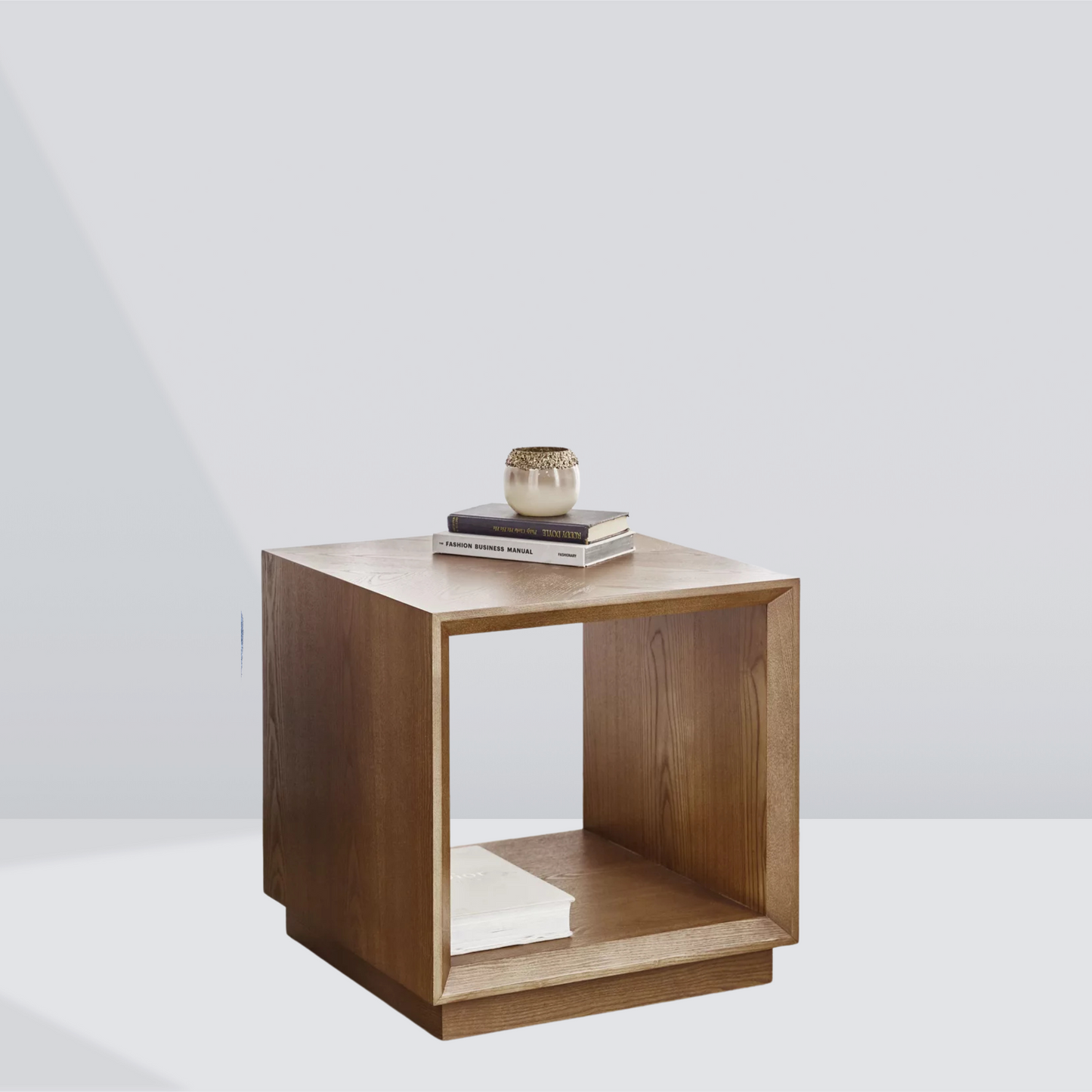 Cavari Solid Cube Side Table