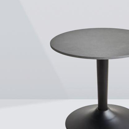 Nero Round Ceramic Side Table