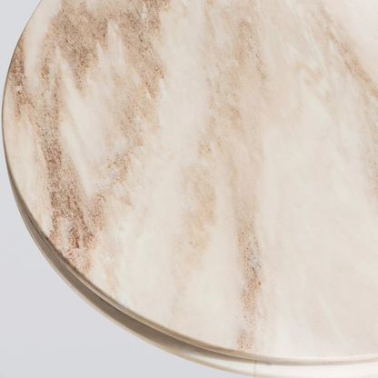 Lustra Round Marble Side Table